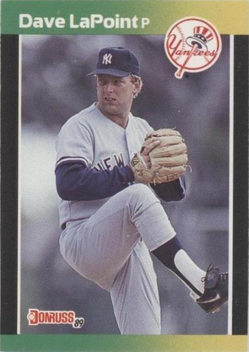 1989 Donruss Traded - Dave LaPoint #T-27