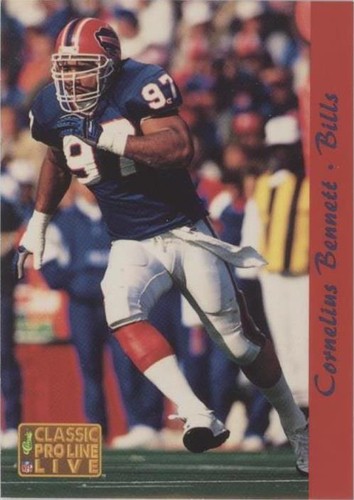 1993 Classic Pro Line Live Cornelius Bennett #11