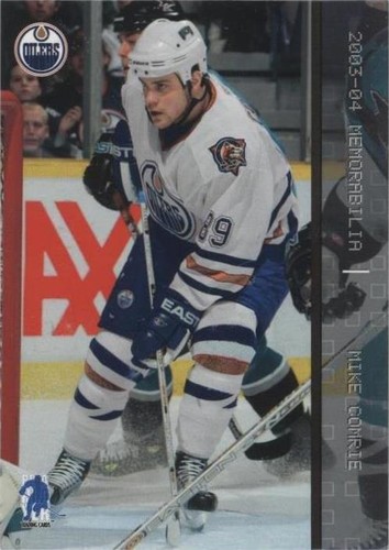 2003-04 In the Game Be A Player Memorabilia - Mike Comrie #55