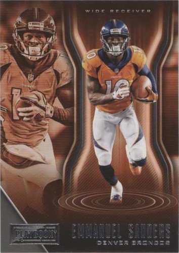 2018 Panini Playbook Emmanuel Sanders #45