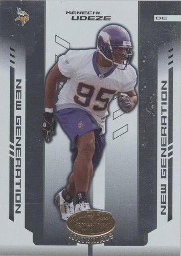2004 Leaf Certified Materials Kenechi Udeze #185