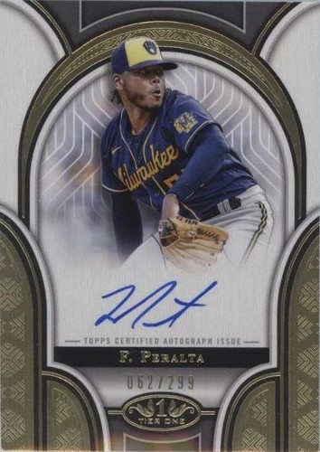 2023 Topps Tier One - Freddy Peralta #PPA-FP