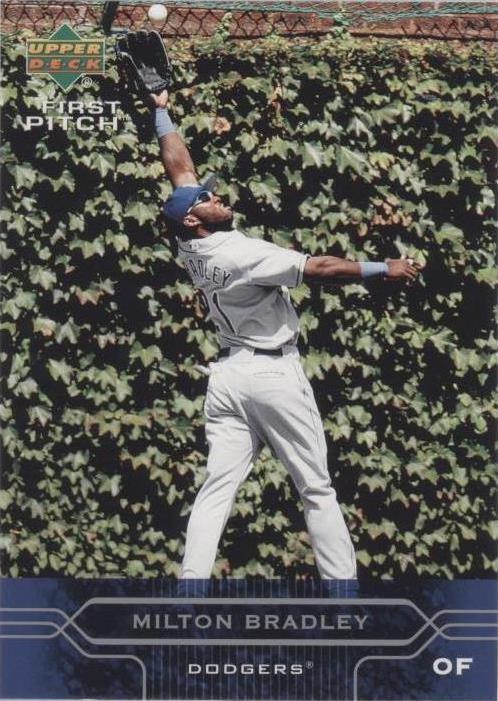 2005 Upper Deck First Pitch - Milton Bradley #104