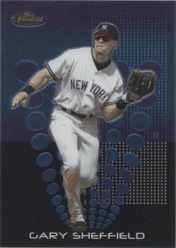 2004 Topps Finest - Gary Sheffield #96