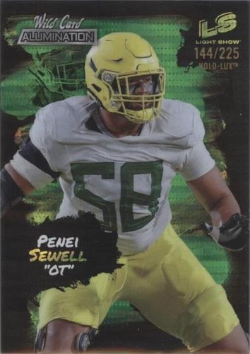 2021 Wild Card Alumination Penei Sewell #LS 29