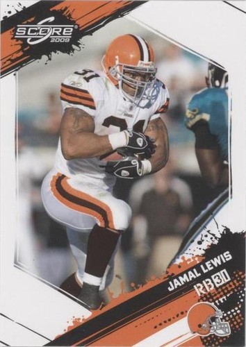 2009 Score Jamal Lewis #68