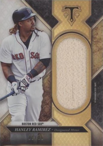 2017 Topps Triple Threads - Hanley Ramirez #SJR-HRA