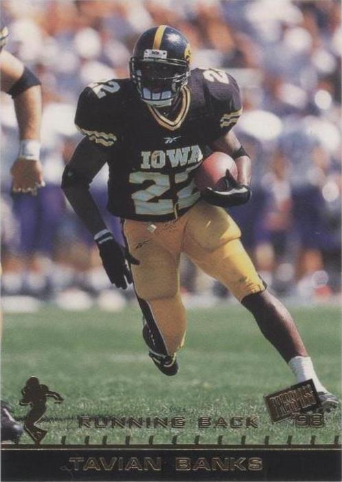 1998 Press Pass Tavian Banks #37