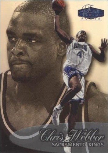 1998-99 Flair Showcase - Chris Webber #67