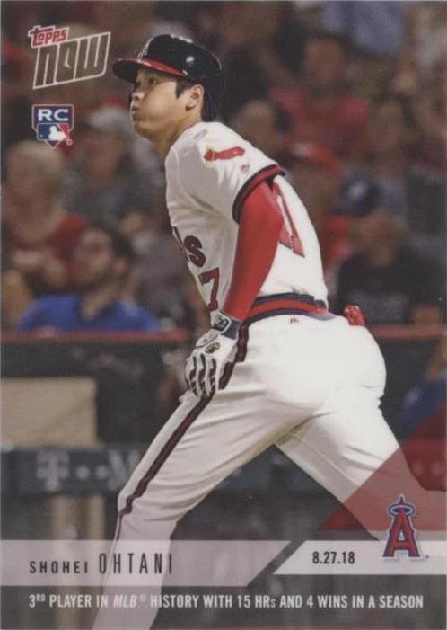 2018 Topps Now - Shohei Ohtani #650