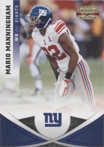 2011 Panini Gridiron Gear Mario Manningham #80