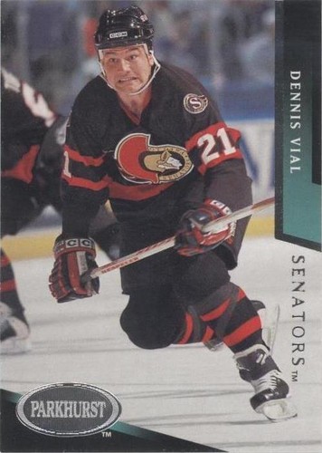 1993-94 Parkhurst - Dennis Vial #406