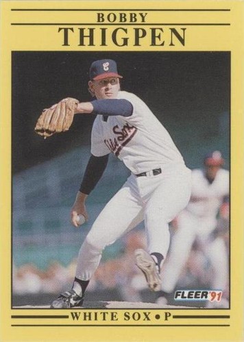 1991 Fleer - Bobby Thigpen #137