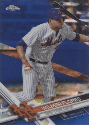 2017 Topps Chrome Sapphire Edition - Wilmer Flores #172