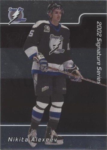 2001-02 In the Game Be A Player Signature Series - Nikita Alexeev #248