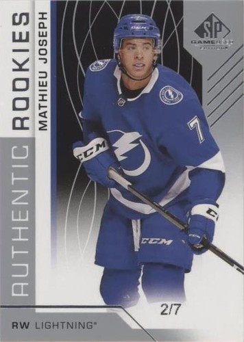 2018-19 Upper Deck SP Game Used - Mathieu Joseph #156