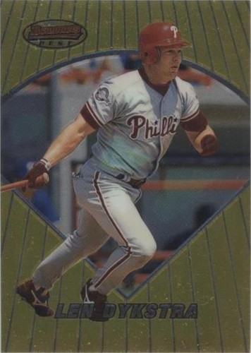 1996 Bowman's Best - Lenny Dykstra #82
