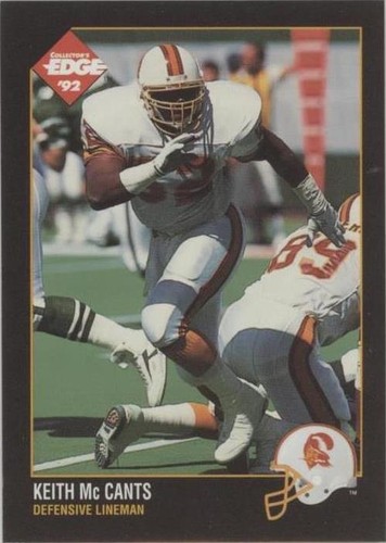 1992 Collector's Edge Keith McCants #169