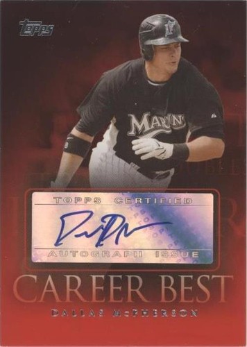 2009 Topps - Dallas McPherson #CBA-DM