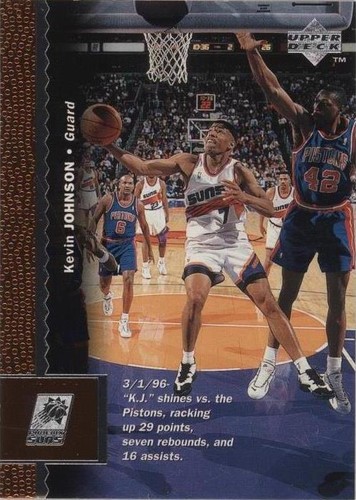 1996-97 Upper Deck - Kevin Johnson #95