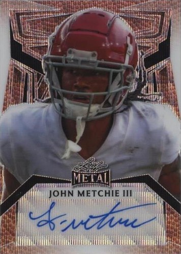 2023 Leaf Metal John Metchie III #PA-JM5