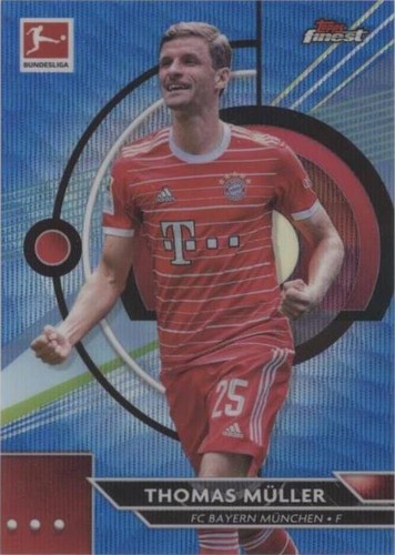 2022-23 Topps Finest Bundesliga Thomas Müller #122