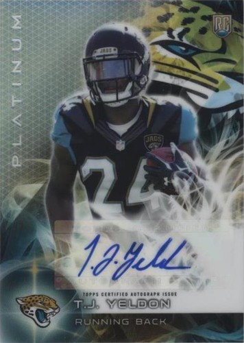 2015 Topps Platinum T. J. Yeldon #AR-TY