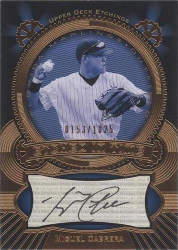 2004 Upper Deck Etchings - Miguel Cabrera #ET-MC