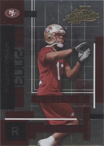 2003 Playoff Absolute Memorabilia Arnaz Battle #114