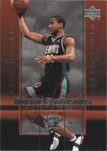 2003-04 Upper Deck Rookie Exclusives - Dahntay Jones #16
