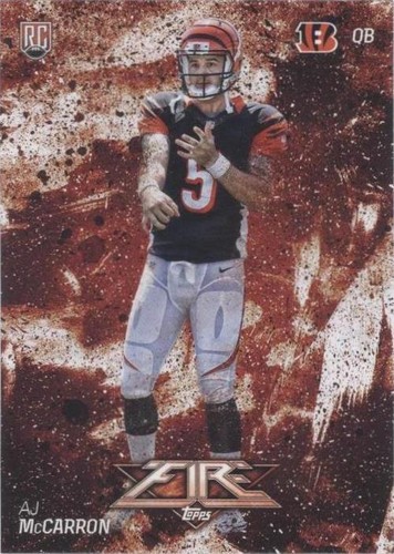 2014 Topps Fire A.J. McCarron #122