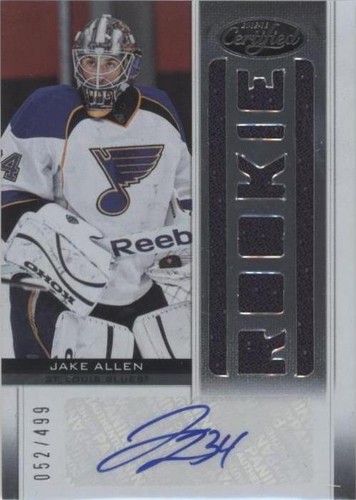 2012-13 Panini Certified - Jake Allen #185