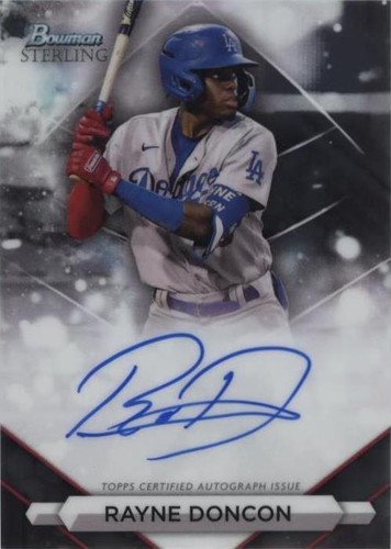 2023 Bowman Sterling - Rayne Doncon #PA-RD