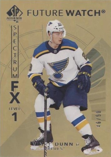 2017-18 SP Authentic - Vince Dunn #S-58