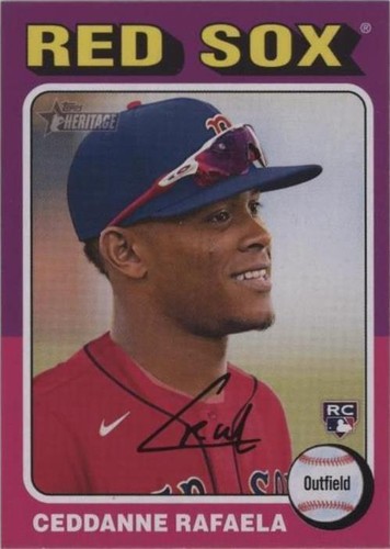 2024 Topps Heritage - Ceddanne Rafaela #420