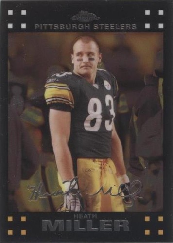2007 Topps Chrome Heath Miller #TC34