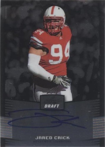 2012 Leaf Metal Draft Jared Crick #JC1