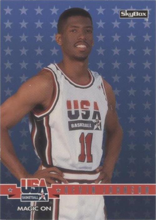 Skybox 1994 baloncesto EE. UU. - Kevin Johnson #95