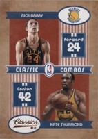 2010-11 Panini Classics - Rick Barry/Nate Thurmond #8