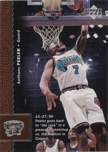 1996-97 Upper Deck - Anthony Peeler #311