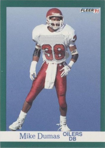 1991 Fleer Mike Dumas #422