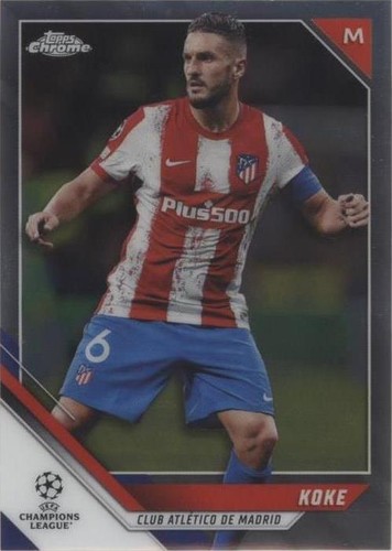 2021-22 Topps Chrome UCL Koke #51