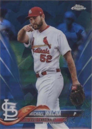 2018 Topps Chrome Sapphire Edition - Michael Wacha #51