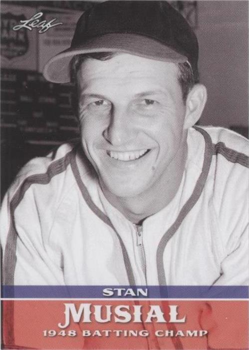 Leaf Heroes of Baseball 2015 - Stan Musial #MM-9