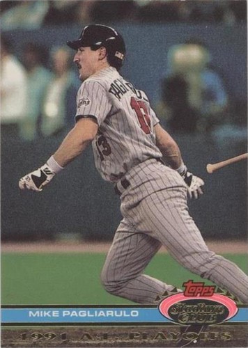 1991 Topps Stadium Club Skydome - Mike Pagliarulo #137