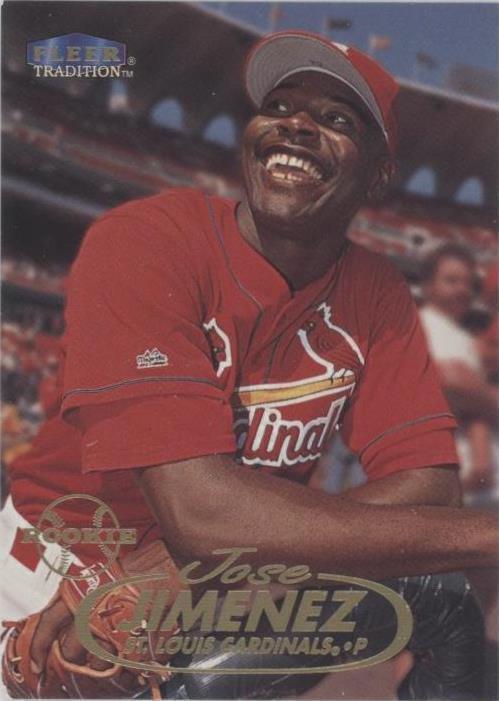 1998 Fleer Tradition Update - Jose Jimenez #U39