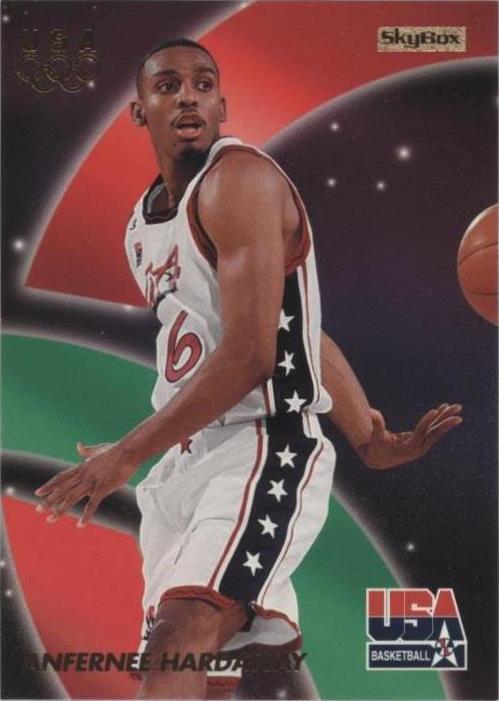1996 Skybox USA Basketball - Anfernee Hardaway #21