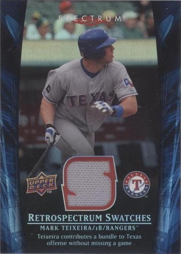 2008 Upper Deck Spectrum - Mark Teixeira #RS-MT1