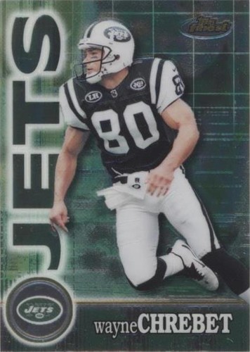 2000 Topps Finest Wayne Chrebet #103