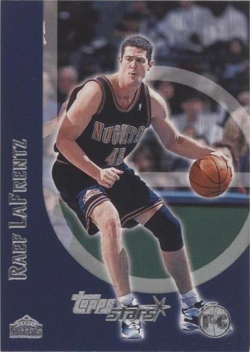 2000-01 Topps Stars - Raef LaFrentz #48